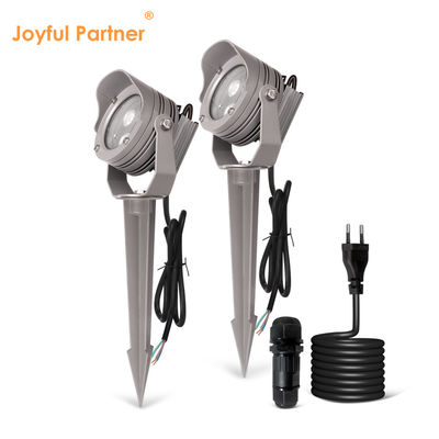 3W 6W RGB IP67 방수 DC12V 24V 광 반사자 LED 플라스틱 스파이크 스팟 라이트 정원 나무