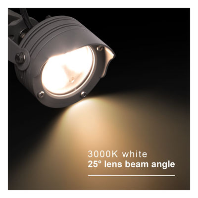 3W 6W RGB IP67 방수 DC12V 24V 광 반사자 LED 플라스틱 스파이크 스팟 라이트 정원 나무