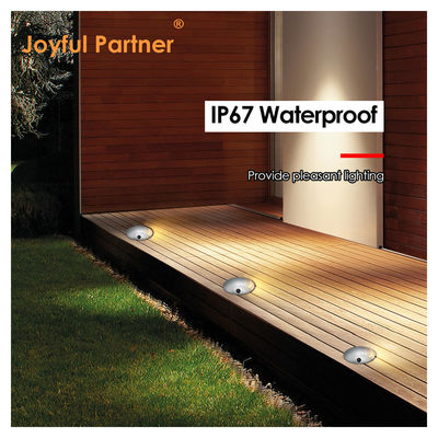 1W 내장 단계 빛 초 얇은 DIA70MM H14MM DC24V 3000k 따뜻한 흰색 야외 조명