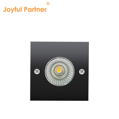 COB LED 6W 12V / 24V 인그라운드 라이트 반등 IP67 방수 야외 사각형 / 둥근 알루미늄 가구