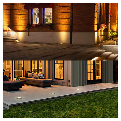 정원 지하 조명 IP65 방수 알루미늄 AC100-240V COB LED 6W 장착 상자와 함께