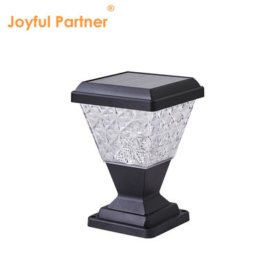 야외 태양 전지 기둥 헤드 라이트 IP65 방수 2835 SMD LED 150lm/w 안티 UV PC 하우징