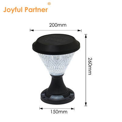 태양광 에너지 라이트 사각형 둥근 모양 DIA 200mm * 260mm RGB 원격 제어