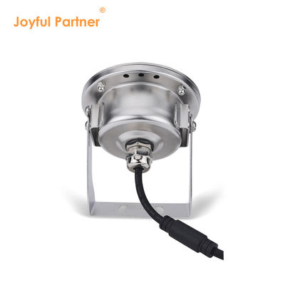 스테인레스 스틸 LED 수중 조명 IP68 DC12V 24W 따뜻한 흰색 3000K 분수