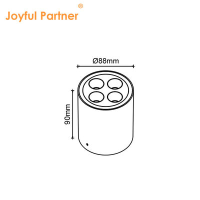 IP65 천장광선 표면 장착 다운라이트 방수 스팟 라이트 6000K Smd 흰색 LED 다운라이트