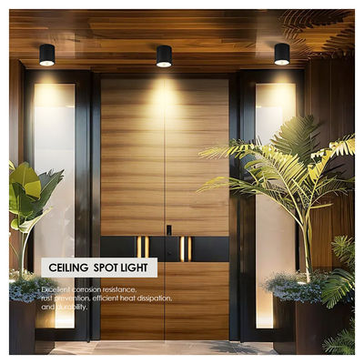 12W COB LED 다운라이트 실린더 월 마운트 라이트 콤팩트 디자인 표면 수정