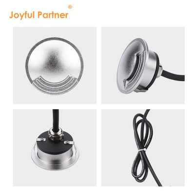 2W IP67 LED 내장 조명 외관 초 얇은 지름 55mm SMD LED Walkover 조명 알루미늄 가구