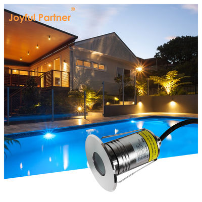 미니 LED 수영장 수중 조명 스파 램프 스테인리스 스틸 12V / 24V DC