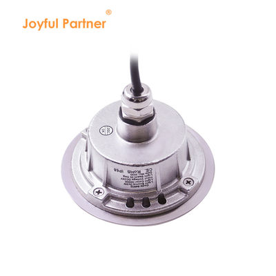 DIA 118mm IP68 304 스테인리스 스틸 따뜻한 흰색 수중 LED 라이트 3W DC24v 플라스틱 장착 수갑