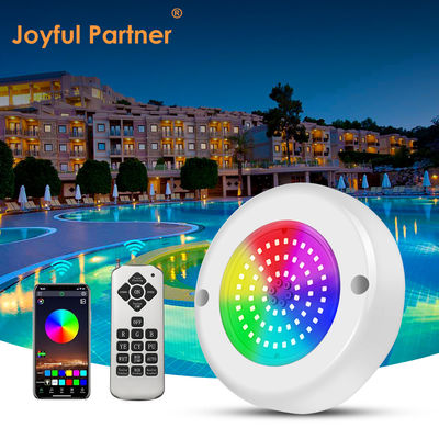 벽에 장착 된 Par56 ABS PC 재료의 수영장 조명 Dia 110mm 6W 10W IP68 방수 AC12v 내장 컨텐트 전류 드라이버