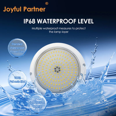 PAR56 LED 수영장 라이트 RGB AC12V IP68 樹脂 가득 ABS + PC 재료 DIA152 * 26mm 빔 각 120도