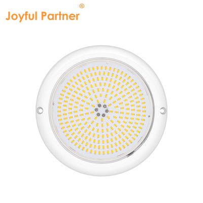 색을 바꾸는 수영장 조명 ABS PC RGB Emtting 12V 입력 따뜻한 흰색 표면 장착