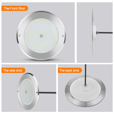 SUS316 덮개 장착 IP68 DC12V 3000K 수중 LED SPA 연못 조명