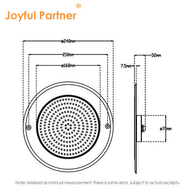 수중 LED 수영장 조명 316 스테인리스 스틸 25W Smd2835 樹脂 填充 Rgb 3000K