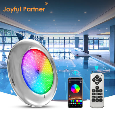 수영장 라이트 18Watt 35Watt 樹脂 가득 AC12V SS316L + ABS DIA280mm 콘크리트 수영장