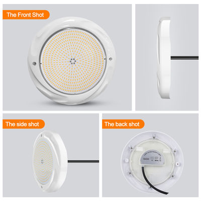 35W LED 수영장 조명 230*35mm ABS 물질 AC12V RGB RGBW 콘크리트 수영장 SPA