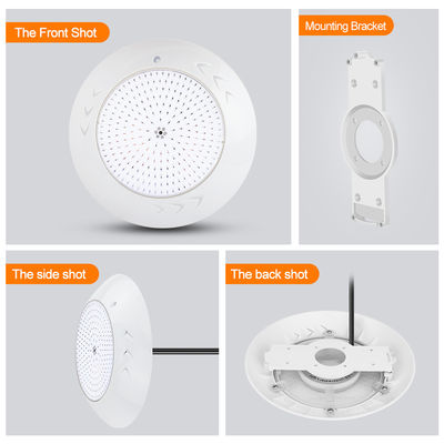 18W Par56 LED 수영장 수면 장착 LED 수중 수영장 조명 AC 12V RGB 수면 정원