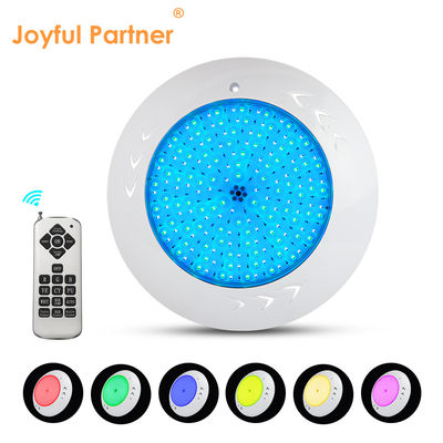 18W Par56 LED 수영장 수면 장착 LED 수중 수영장 조명 AC 12V RGB 수면 정원