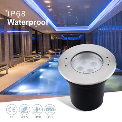 LED 수중 수영장 조명 4W 8W 12W 24VDC IP68 수영장용 방수 스테인레스 스틸 316 RGB 3in1