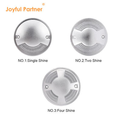 지하 덱 라이트 12/24DC IP67 방수 3W OSRAM SMD LED 단일 색상 CE ROHS 2 년 보증
