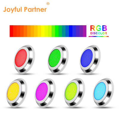 수중 수영장 조명 AC12V 스테인리스 스틸 색상 변경 벽 장착 RGB ø280 * 35mm