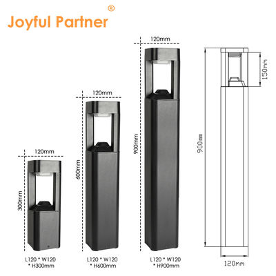 야외 잔디광장 외관 IP65 방수 OSRAM LED 10W 단일 색상 900mm 높이 2 년 보증
