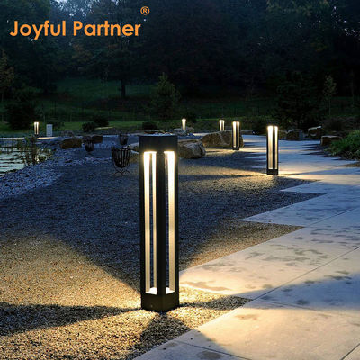 8W 정원 LED 볼라드 조명 높이 맞춤형 IP65 300mm 600mm 900mm 알루미늄 재질 보행로용