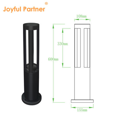 LED 지상 가로등 Bridgelux LED 10W 알루미늄 재질 220v, 현대적인 장식을 위한 360도 조명