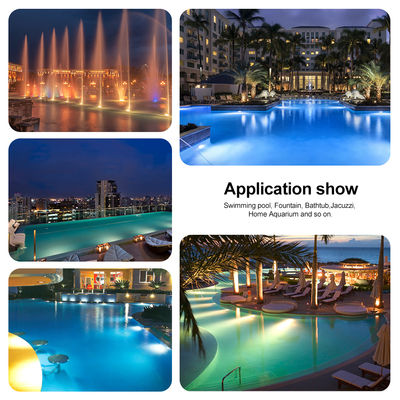 IP68 방수 18W 따뜻한 흰색 또는 차가운 흰색 수영장 전구 18W LED 수중 조명