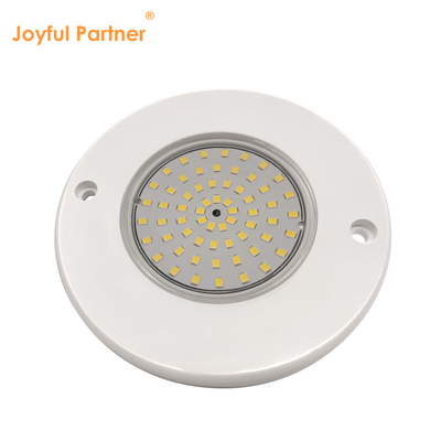 수중 수영장 조명 DC12V 10W IP68 완전 플라스틱 RGB 100% 동기 제어