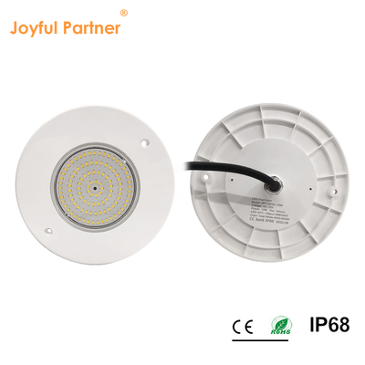 합금으로 가득 찬 수영장 조명 반사기 160mm DC12V 10W 완전 플라스틱 SMD2835 108pcs RGBW 색상 일정한 전압