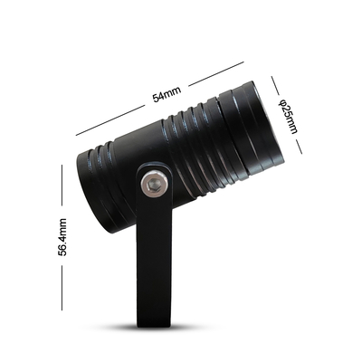 12V 24V IP65 알루미늄 1W LED 스파이크 정원등 야외 조경 스팟 잔디등