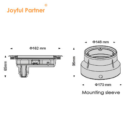 LED 수중등 24볼트 6W 12W 스테인리스 스틸 316 냉면 하얀색
