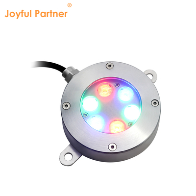 유쾌한 파트너 IP68 방수 6W/12W/18W DC12V RGB DMX 수중 LED 분수 음악 춤 물