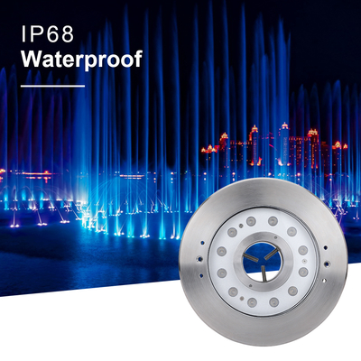 고출력 IP68 방수 12W 18W 분수 RGB LED 조명 (CE ROHS 인증)