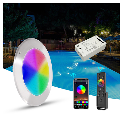 IP68 LED PAR56 수영장 조명 RGB 색상 변경 12VDC AC 35W DIA 280mm SMD2835 432개, 컬러 패키지 포함