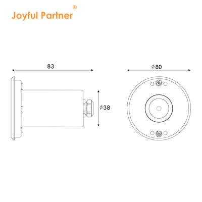 IP68 잠수광 3WRGB3in1 LED 스테인리스 스틸 316L DC24V 수영장 장식