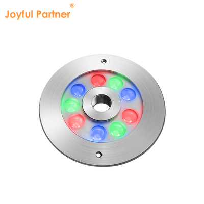 LED 분수 조명 316 스테인리스 스틸 RGB 단색 170*61MM DC12V / 24V IP68 방수