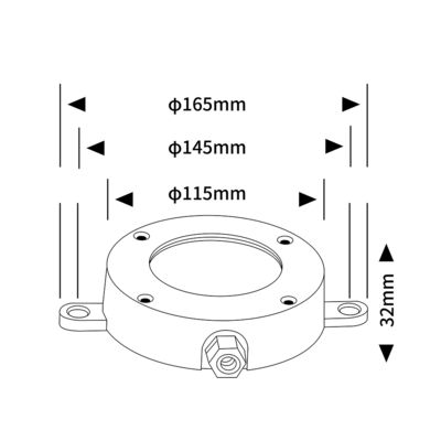 DMX512 제어 가능 LED 분수등 DC24V 12W 3000K 스테인리스 스틸 IP68 조경 수중용