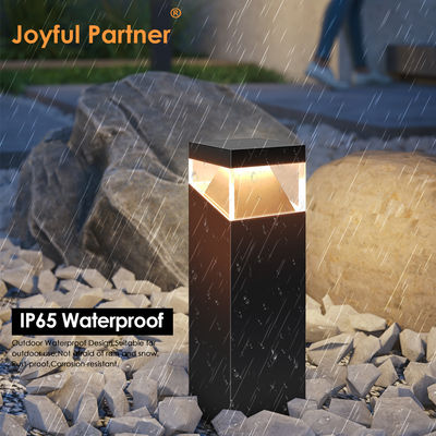 Garden Bollard Light Aluminium 10W 3000K AC110-265V Height 45cm For Landscape Pathway