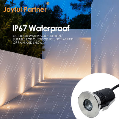 매입형 딥 안티글레어 조명 DC24V 3W 원형 디밍 가능 중국산, 도시 보행로용