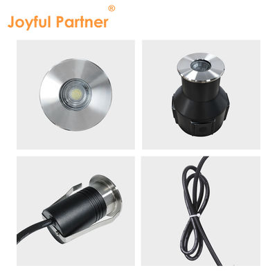 RGB LED 지하 조명 3 와트 DC24V 빔 앵글 30도 IP67 미니 사이즈 반등 디자인