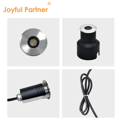 지하 램프 IP67 3W CREE LED 반등 디자인 DIA45MM 도로용 알루미늄 하우징