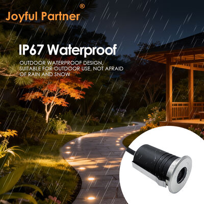 지하 램프 IP67 3W CREE LED 반등 디자인 DIA45MM 도로용 알루미늄 하우징