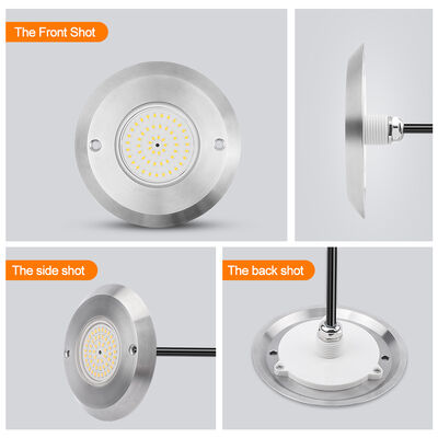 IP68 수중 PAR 56 풀 라이트 6W SMD2835 치수 110*34MM 울트라 슬림 10MM