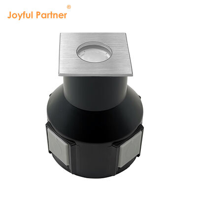 매립형 LED 조명 빔 각도 8도 DC24V 3W 3000K 50*50MM IP67 알루미늄 본체