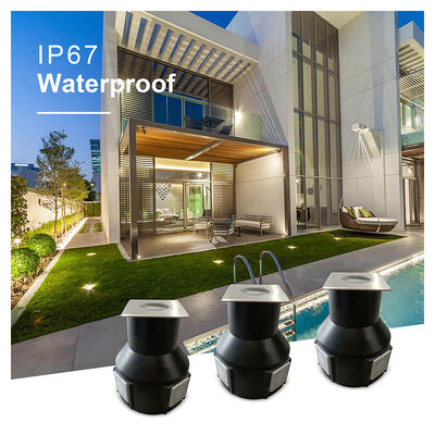 LED 매립등 3W RGB 3in1 DC24V 빔 각도 60도 알루미늄 하우징 방수