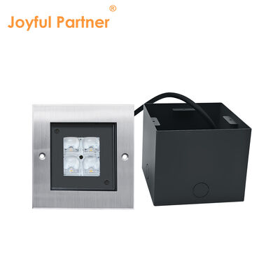 고급 사각형 LED 지하 조명 24V 8W 316 스테인리스 스틸 2 년 교체 보증