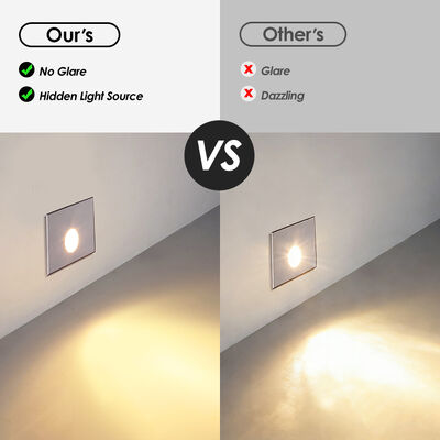 경로 및 계단용 LED 틈새 벽등 3W 야외 흰 알루미늄 IP65