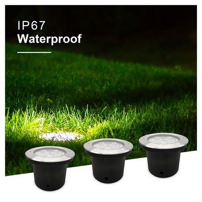 묻힌 LED 지하 조명 12V DC24V 304 스테인리스 스틸 2 년 보증